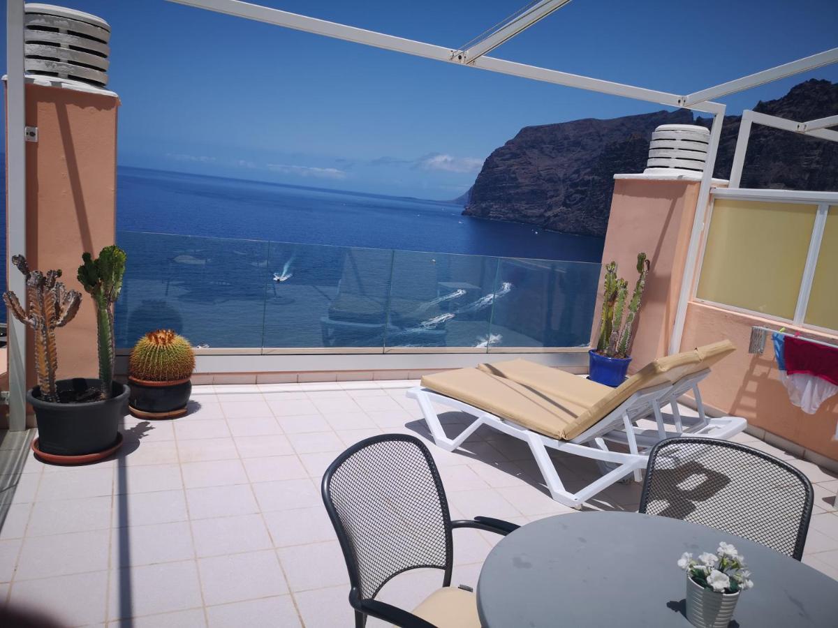 Luxury Apt. With Stunning Sea View Acantilado de los Gigantes Eksteriør bilde